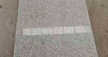 朝阳芝麻白光面毛板