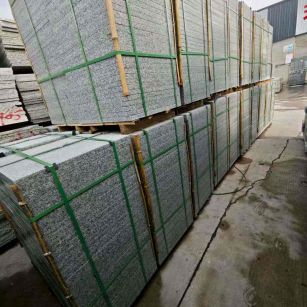 朝阳芝麻白地铺版 石材地铺石